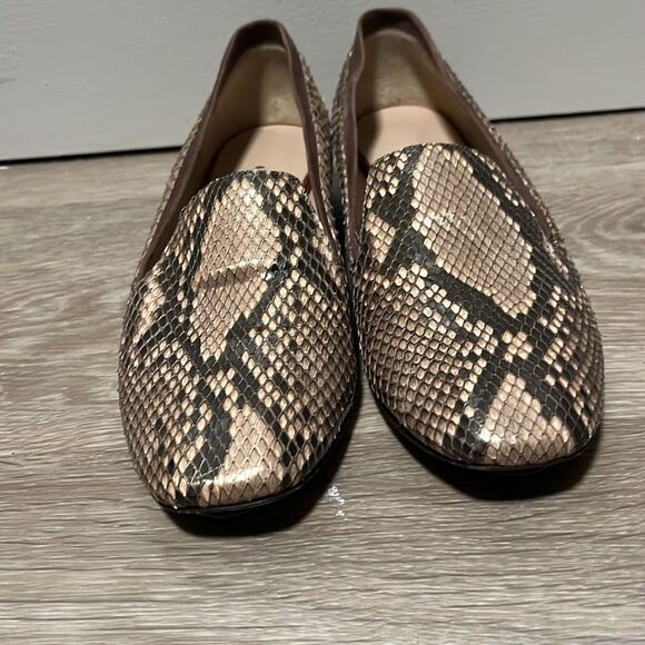 NICHOLAS KIRKWOOD Women's Snakeskin Round-Toe Loafers / Flats, Size 36.5 - Picture 4 of 10
